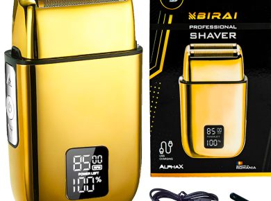 shaver alphax gold aparat de ras electric profesional 8500 rpm birai